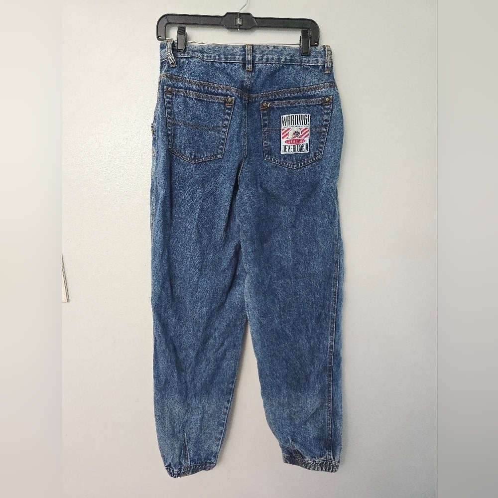 Sergio Never Legal Jeans Mens 33x30 Blue Vintage 80s Legal Dont Make It Right - Picture 1 of 10